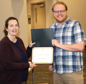 Daniel Murphy with Christine Cheney