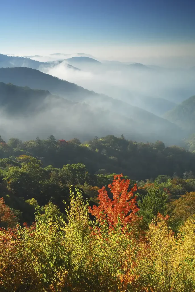 A beautiful photo of the Smoky Mountains