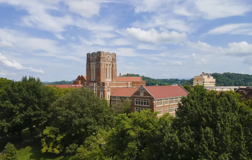 A photograph of Ayres Hall on the campus of the University of Tennessee.