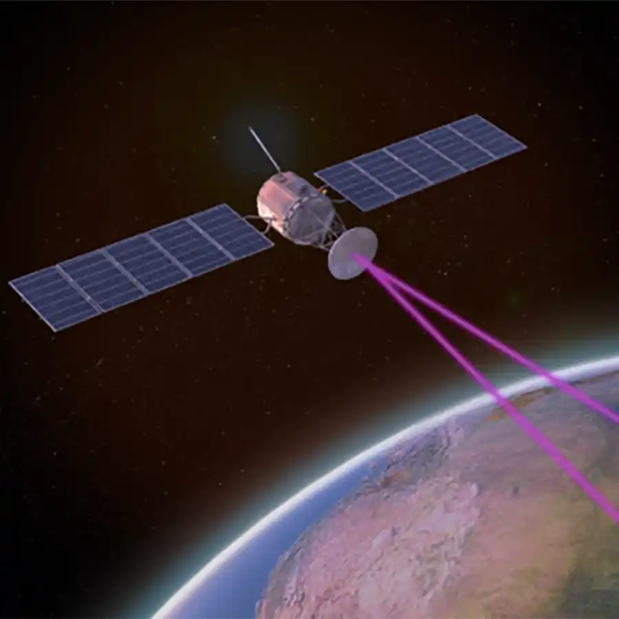 An image of a satellite