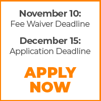 Graduate Program Application Deadlines