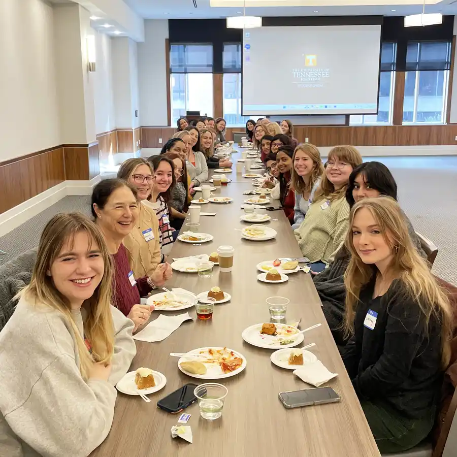 Photo of fall 2024 Women in Physics lunch